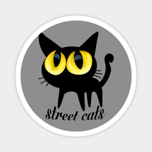 street cats Magnet